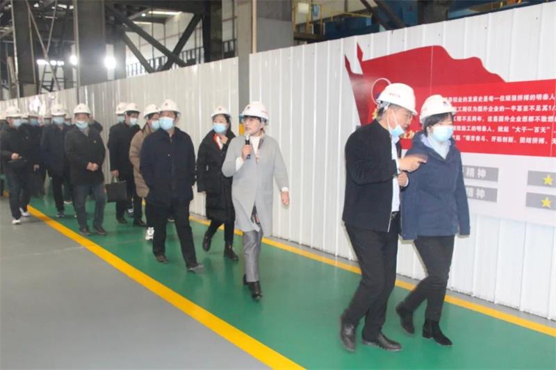 鞏義市“兩新”黨建觀摩團到明泰鋁業觀摩指導黨建工作